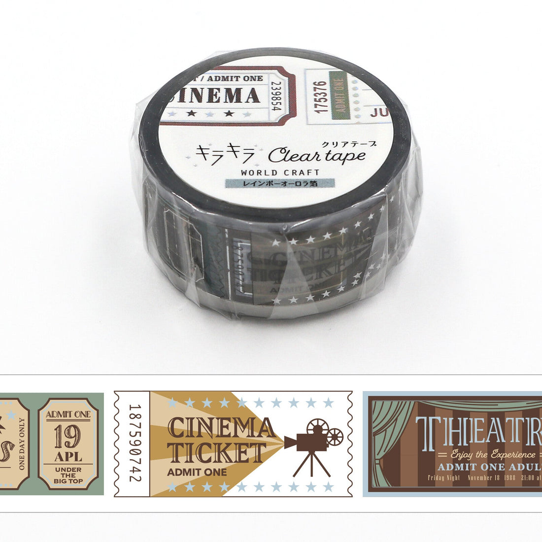 Clear Tape KiraKira Tickets