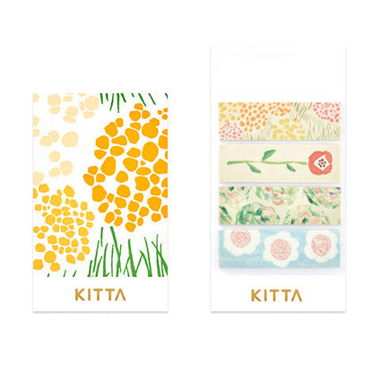 Washi Tape Precortado KITTA Basic Flower 2