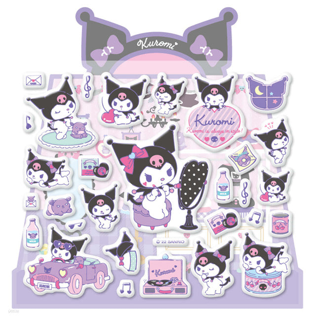 Stickers Sanrio Kuromi Mini Puffy