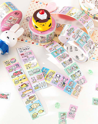 Stickers en Rollo Label Location Collection Food Shop