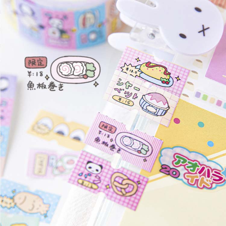 Stickers en Rollo Label Location Collection Food Shop
