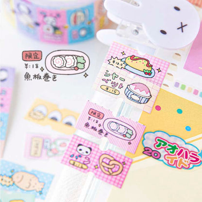 Stickers en Rollo Label Location Collection Food Shop