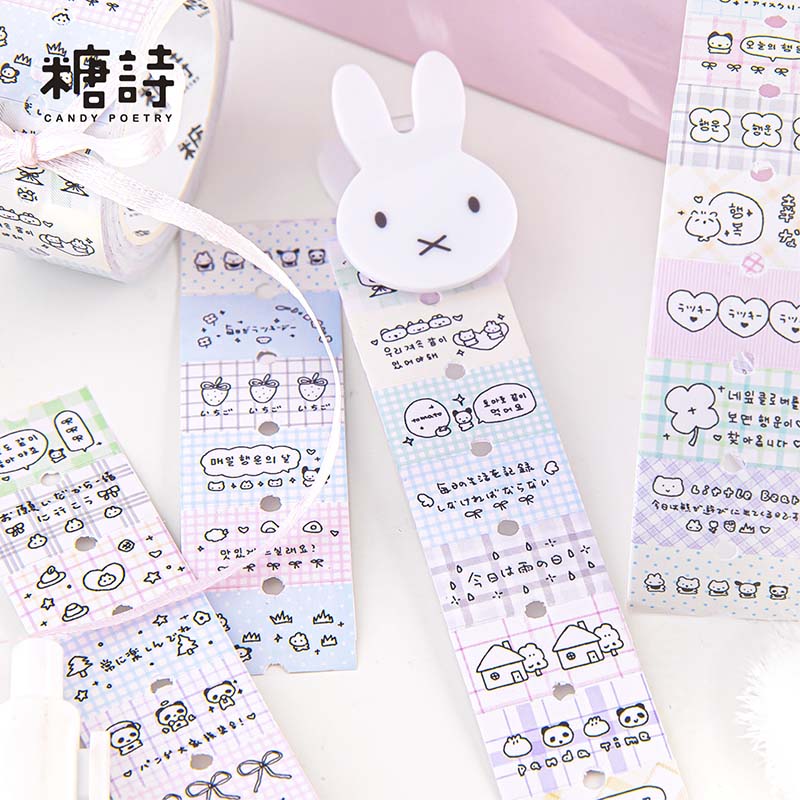 Stickers en Rollo Label Location Collection Grid Label