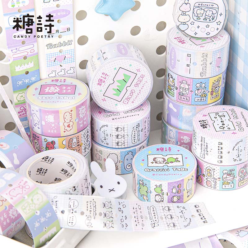 Stickers en Rollo Label Location Collection Grid Label
