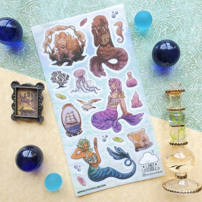 Stickers Mesmerizing Mermaids