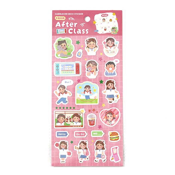 Stickers Learning Artists After Class