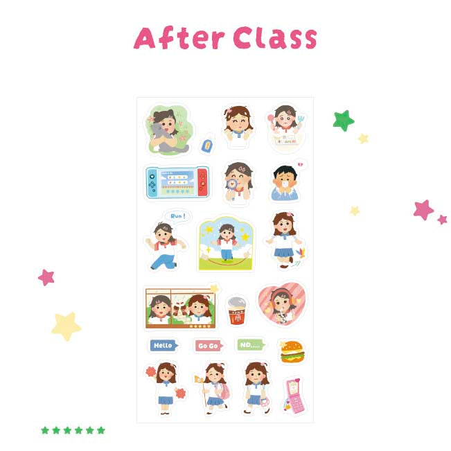 Stickers Learning Artists After Class