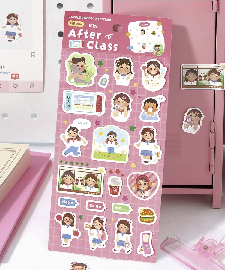 Stickers Learning Artists After Class