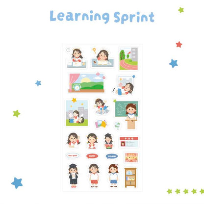 Stickers Learning Artists Learning Sprint