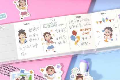 Stickers Learning Artists Versatile Stage
