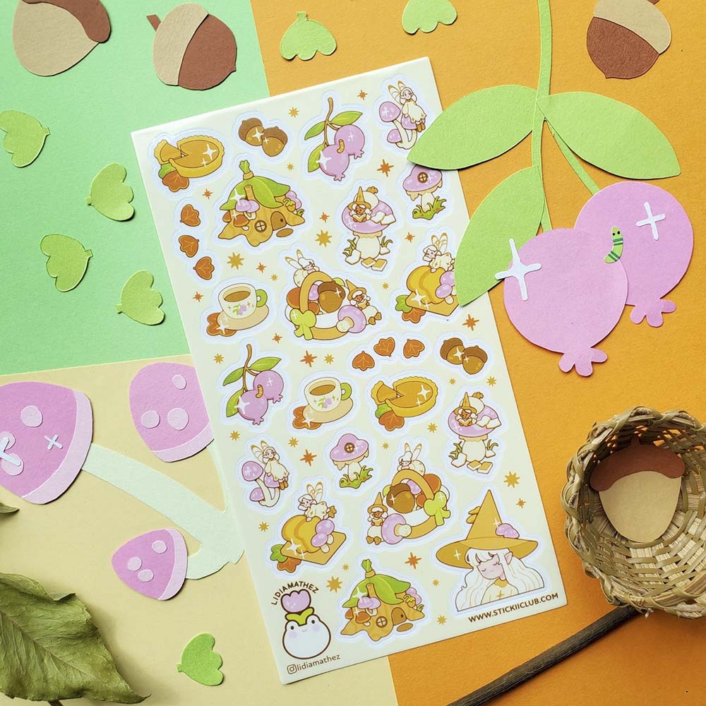Stickers Woodsy Witches &amp; Fairies