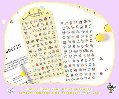 Stickers Little Pudding Blue Sea