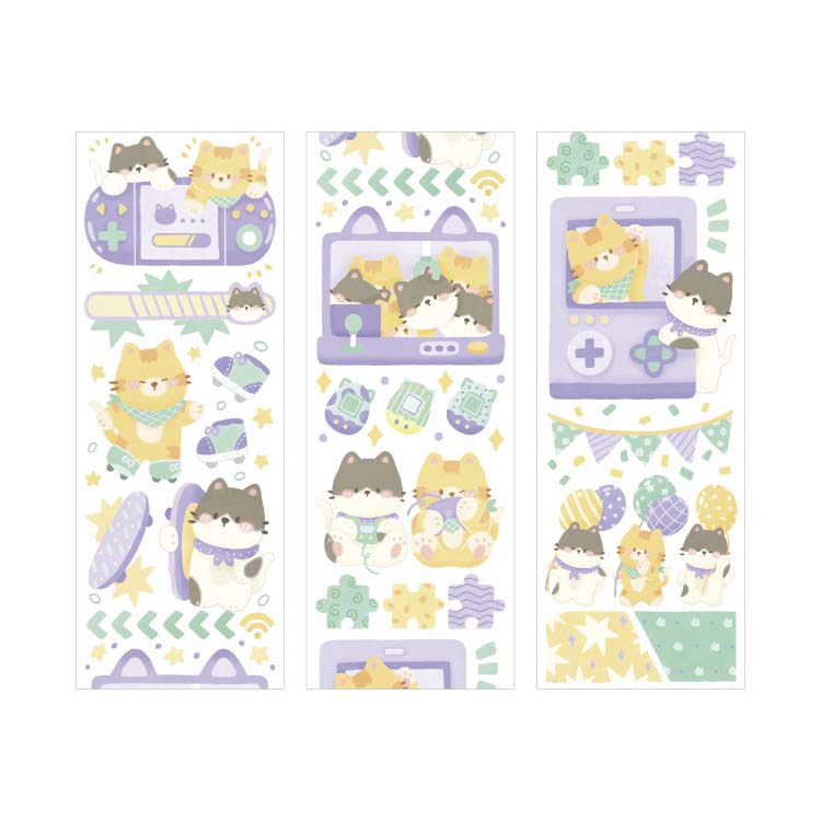 Washi Tape Lively Forest Island Cats