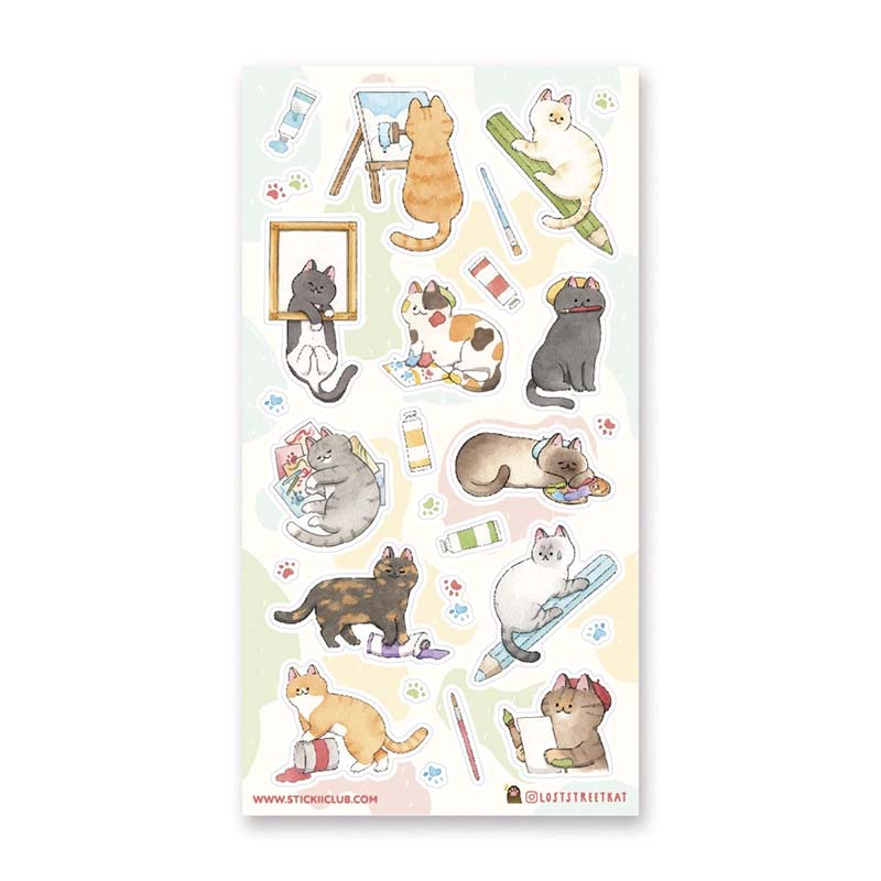 Stickers Creative Cats