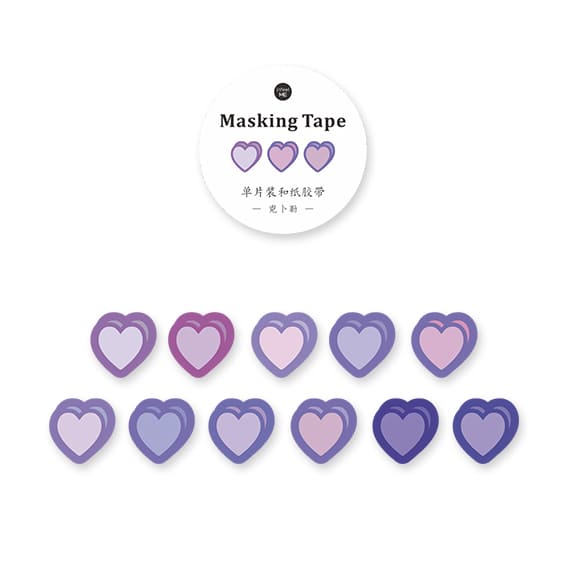 Stickers en Rollo Love Poem Purple