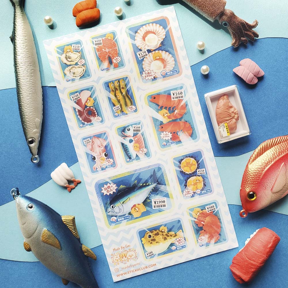 Stickers Catch of The Day