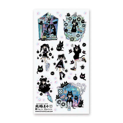 Stickers Purr-Fect Fashions 1