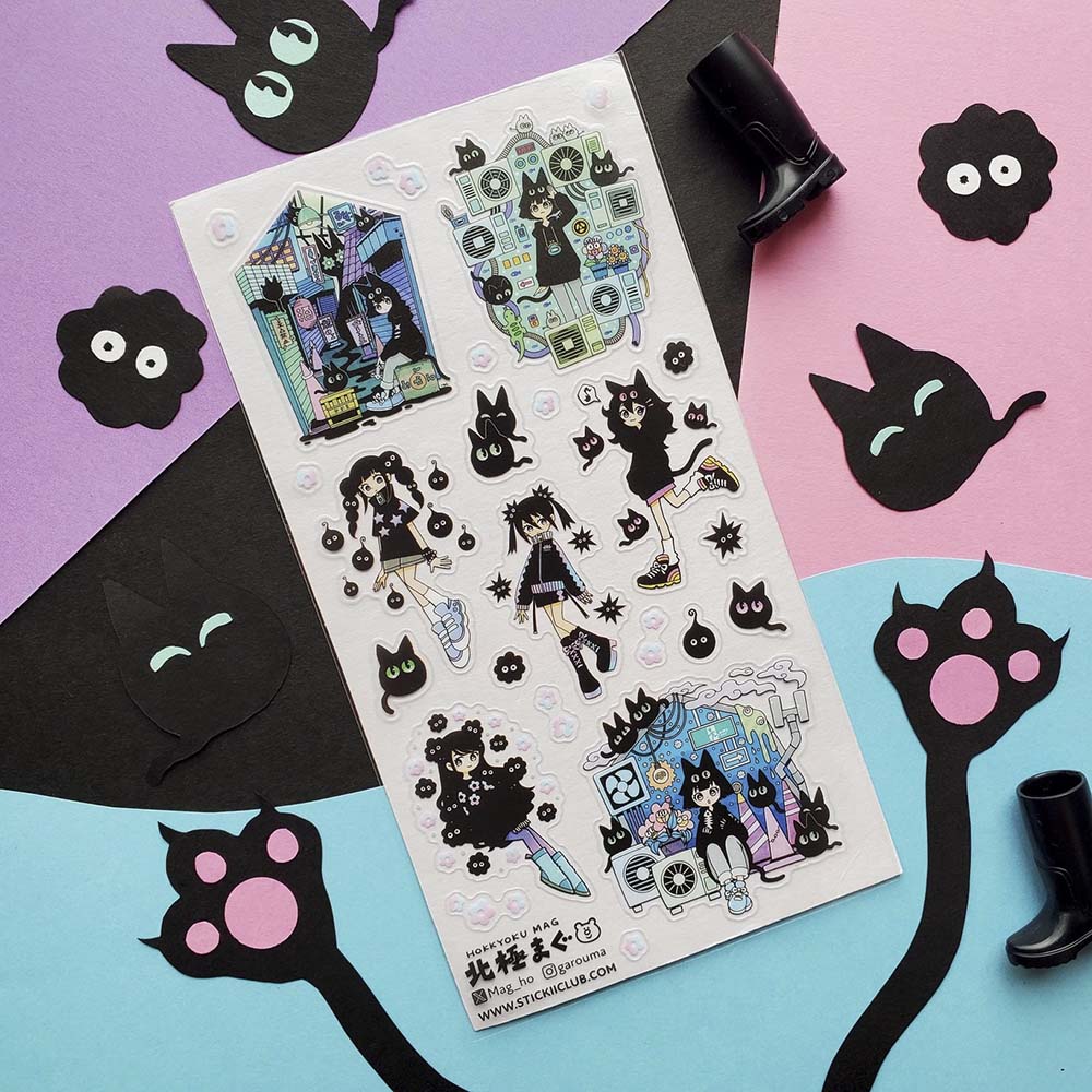 Stickers Purr-Fect Fashions 1