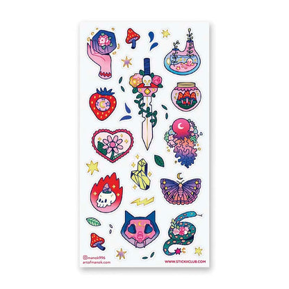 Stickers Electric Adventure