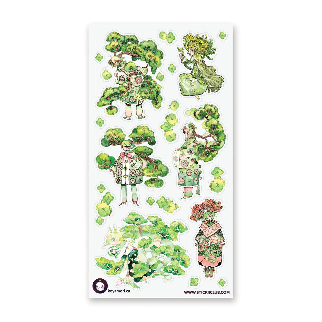 Stickers Bonsai Beauties