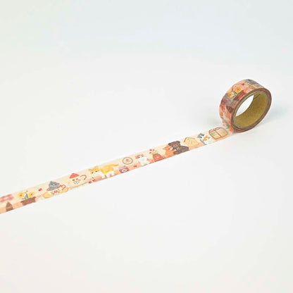 Washi Tape Mattari Animals Cats