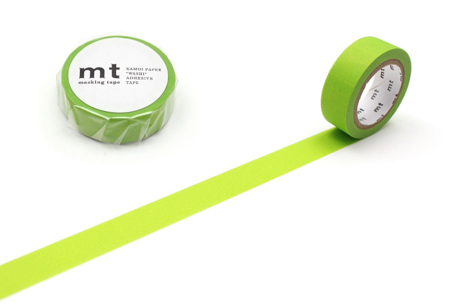 Washi Tape Matte Yellowgreen