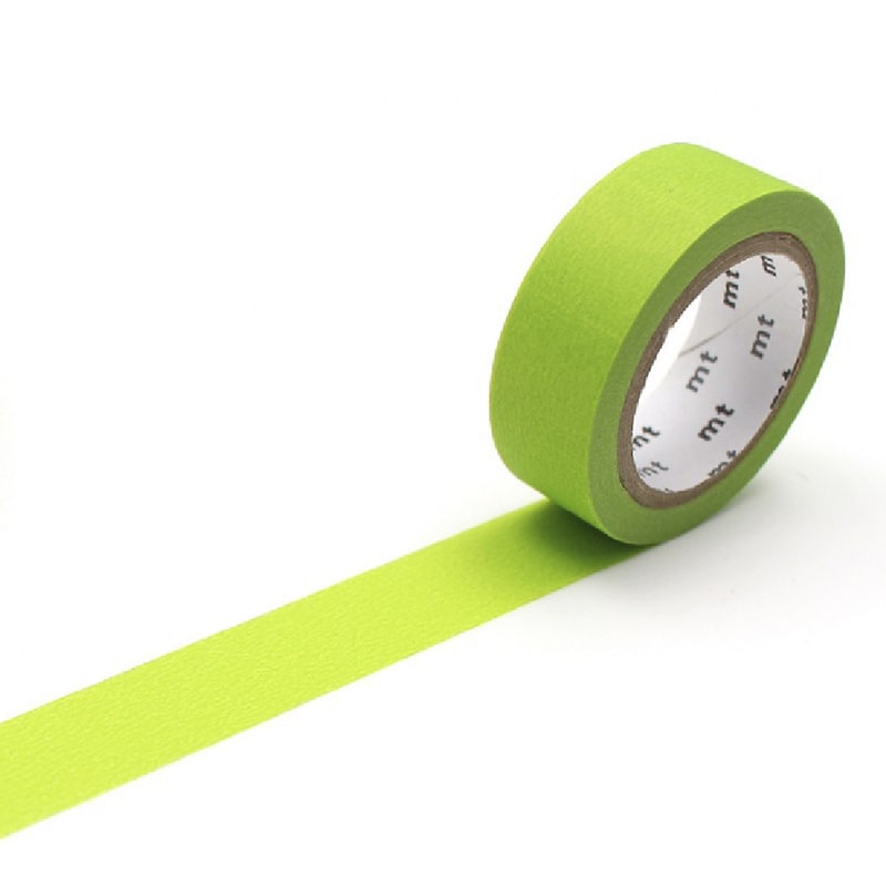 Washi Tape Matte Yellowgreen