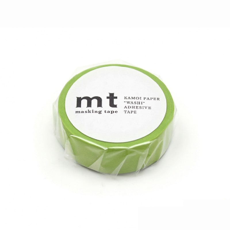 Washi Tape Matte Yellowgreen