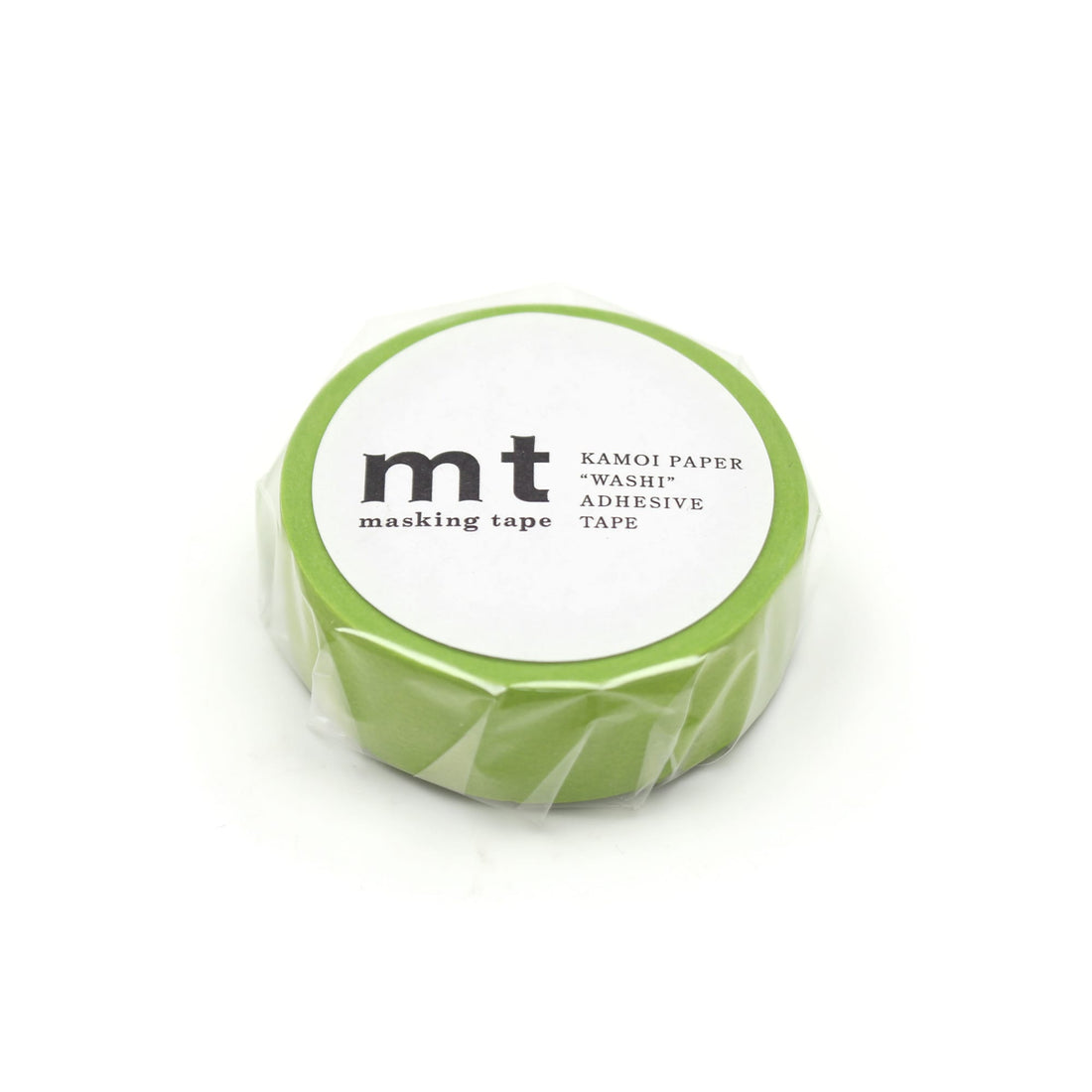 Washi Tape Matte YellowGreen