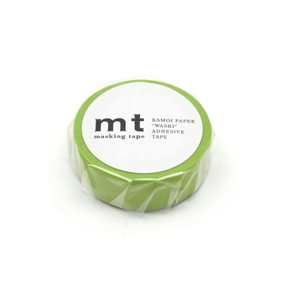 Washi Tape Matte YellowGreen