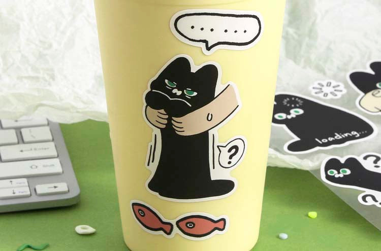 Stickers Meme Time Green