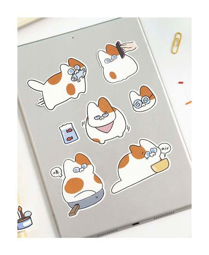 Stickers Meme Time Beige