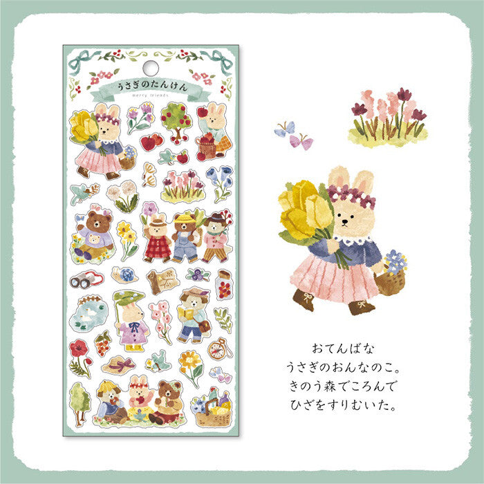 Stickers Merry Friends Rabbit&