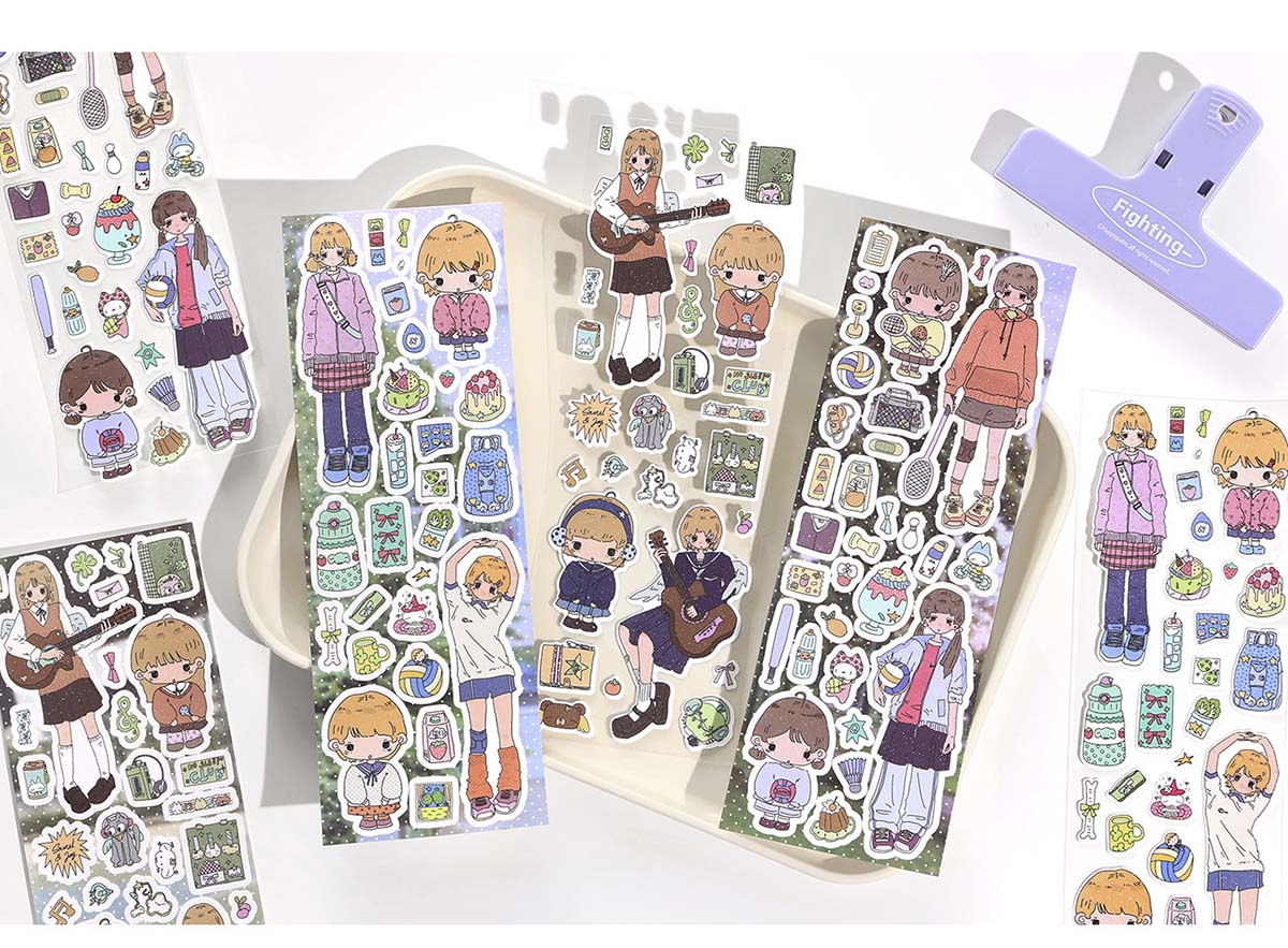 Stickers Micro Daily Energetic Time