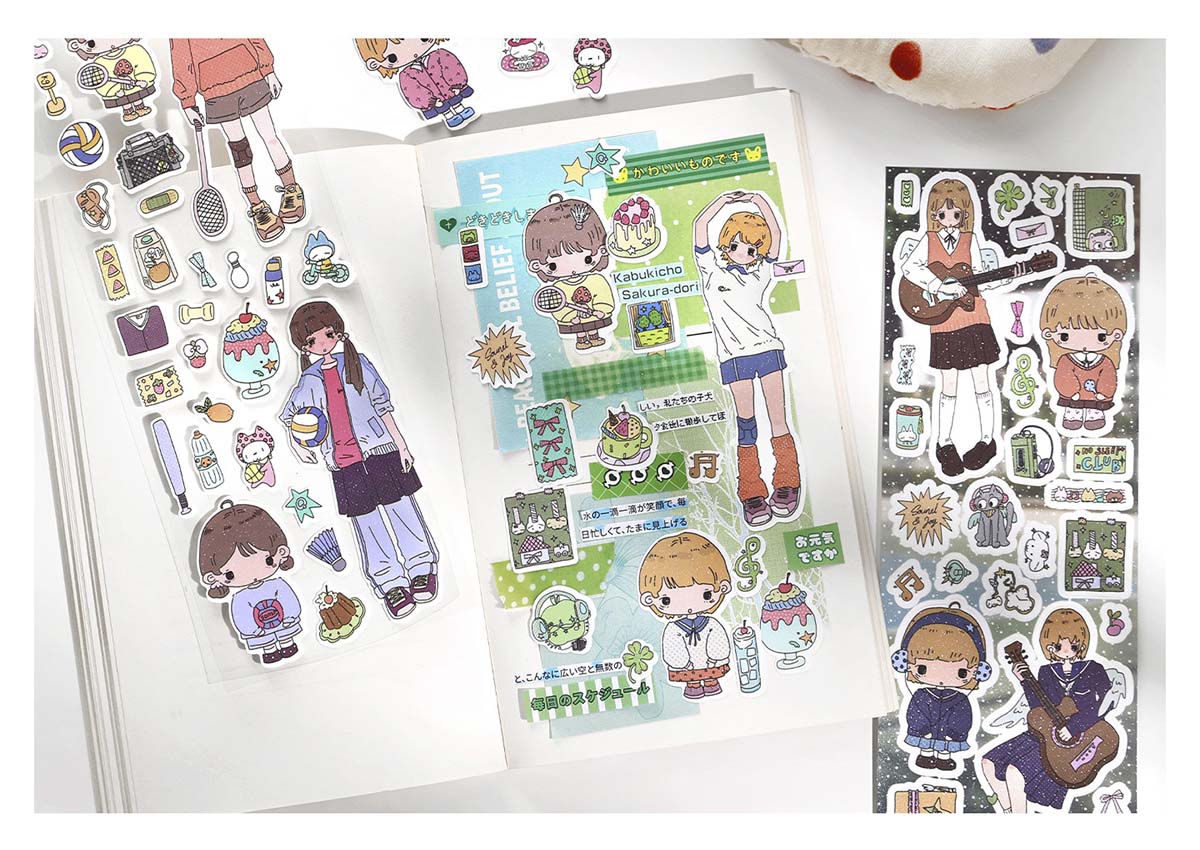 Stickers Micro Daily Energetic Time