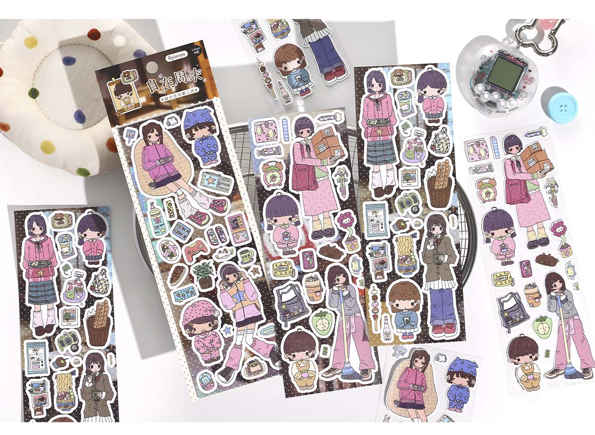 Stickers Micro Daily Free Weekend