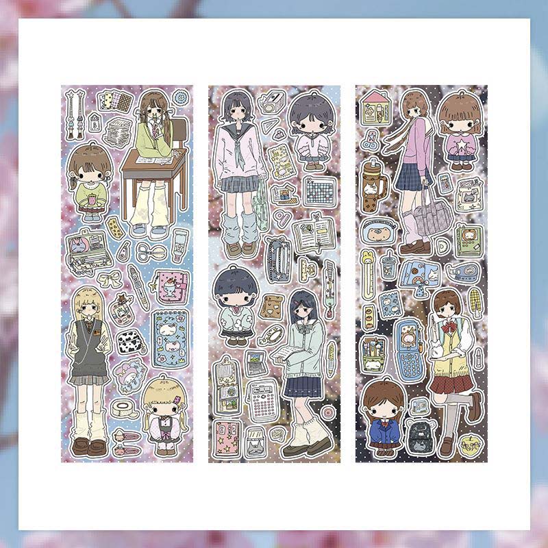 Stickers Micro Daily School Time
