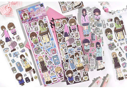 Stickers Micro Daily School Time