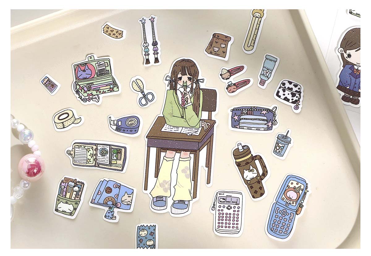 Stickers Micro Daily School Time