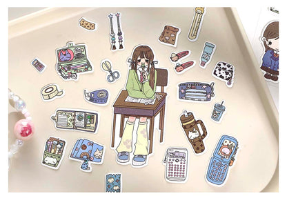 Stickers Micro Daily School Time