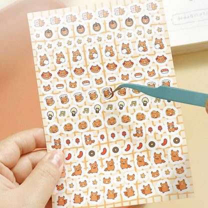 Stickers Midoo Land Mini Autumn Buddies