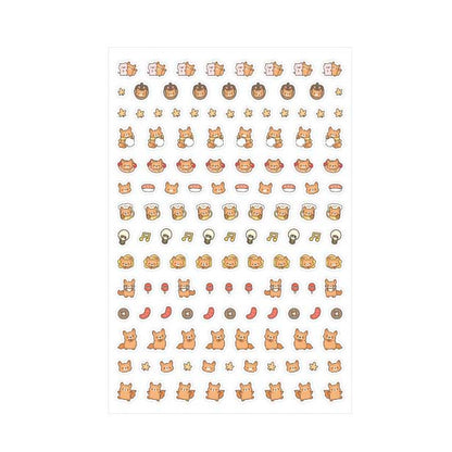 Stickers Midoo Land Mini Autumn Buddies