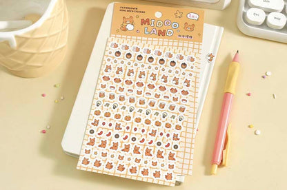 Stickers Midoo Land Mini Autumn Buddies