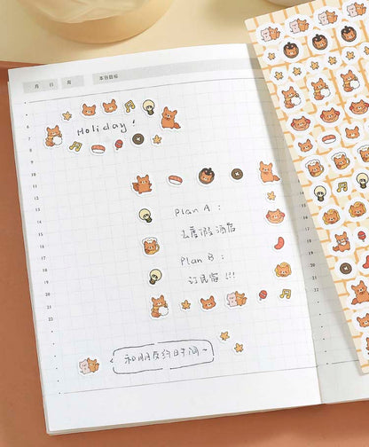 Stickers Midoo Land Mini Autumn Buddies