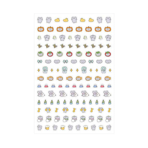 Stickers Midoo Land Mini Happy Puff