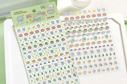 Stickers Midoo Land Mini Happy Puff