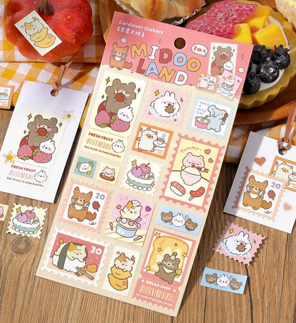 Stickers Midoo Land Food Workshop