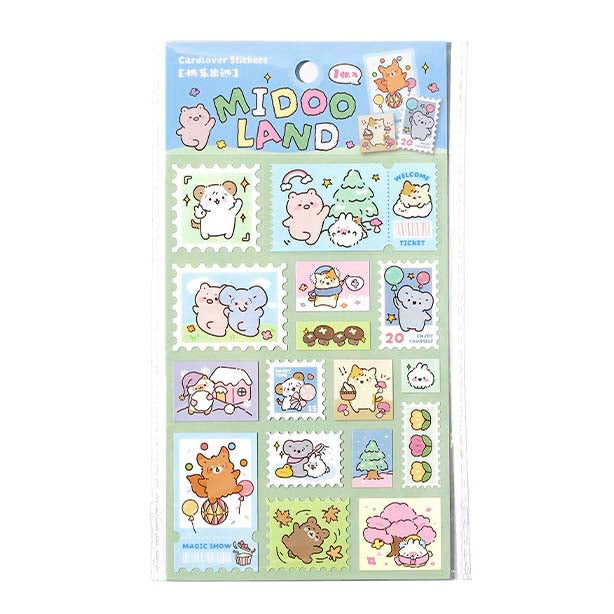 Stickers Midoo Land Happy Escape