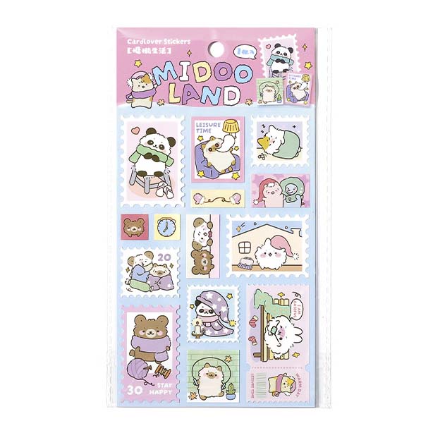 Stickers Midoo Land Lazy Life