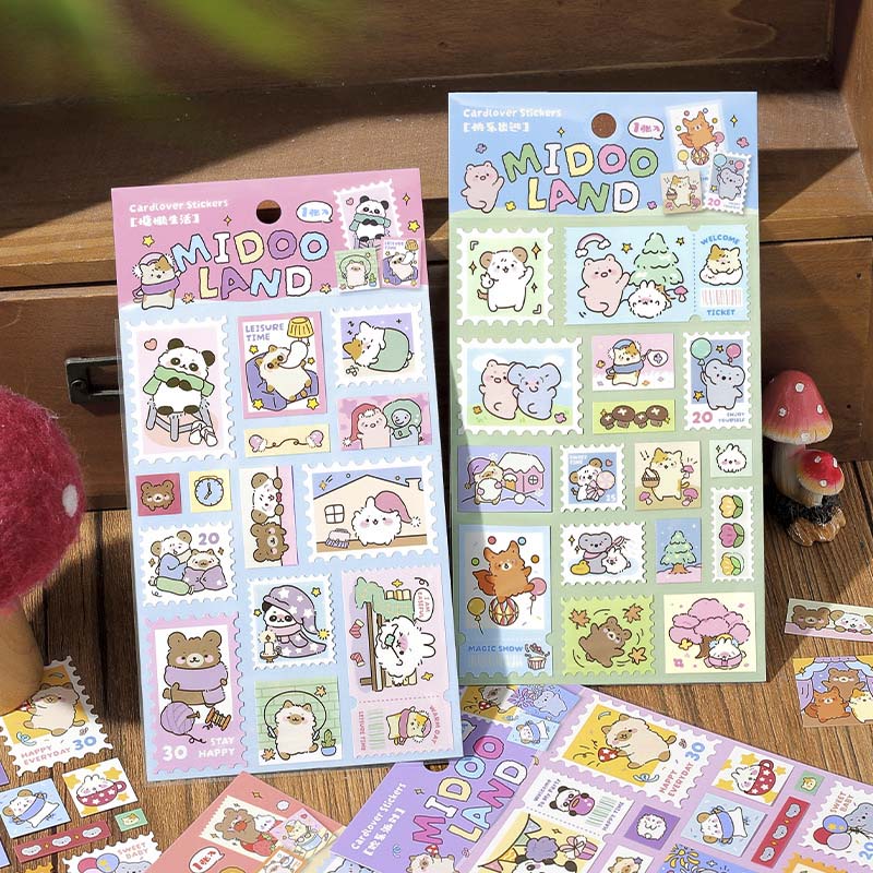 Stickers Midoo Land Food Workshop